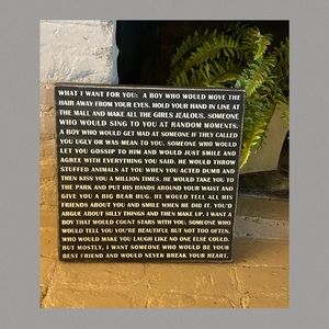 Primitives by Kathy Sign: "What I Want for You"